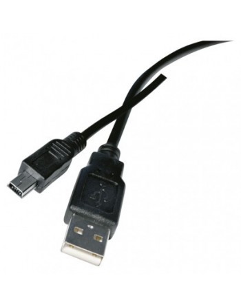 USB kábel 2.0 A vidlica - mini B vidlica 2m