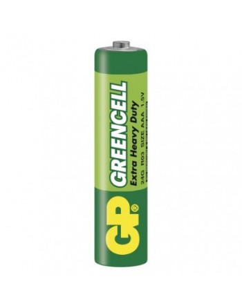 Zinko-chloridová batéria GP Greencell R03 (AAA) 1ks