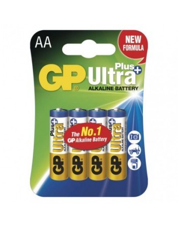 Alkalická batéria GP Ultra Plus LR6 (AA) 4ks