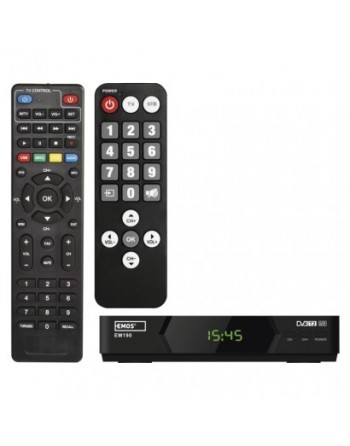 Senior set-top box EMOS EM190 HD HEVC H265 (DVB-T2)